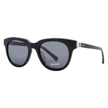 Grey Oval Unisex Sunglasses SH1501S 001 51
