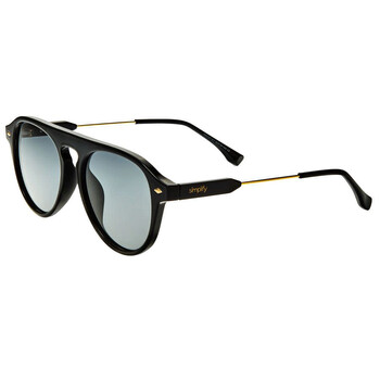Unisex Black Pilot Sunglasses SSU127-C1