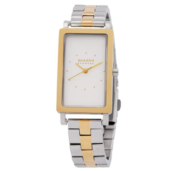Skagen Hagen Micro Quartz White Dial Ladies Watch SKW3155