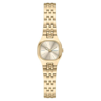 Mellem Yellow Dial Ladies Watch SKW3177