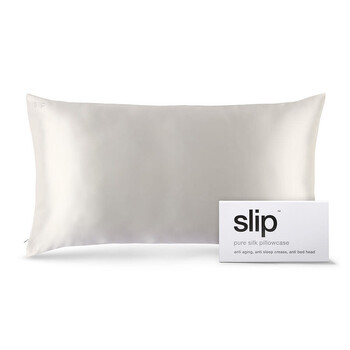 Silk Pillowcase King White Bath & Body 853218006087