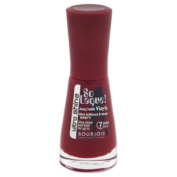 So Laque Ultra Shine - # 22 Rouge Diva by Bourjois for Women - 0.3 oz Nail Polish