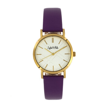NWT Sophie And Freda Budapest Quartz White Dial Ladies Watch Sophie And Freda Budapest Watches - Jomashop main image 3