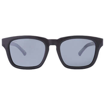 yamap Spy SAXONY Polarized Black Mirror Square Unisex Sunglasses