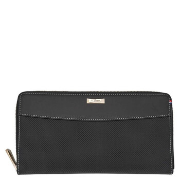 Jimmy Choo Phelix Zip-Around Leather Wallet J000162870-BLACK