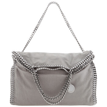 Stella McCartney Falabella Fold-Over Grey Ladies Tote