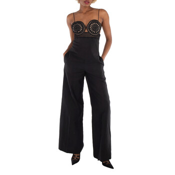 オールインワン・サロペット Alexander Wang Embroidered lyocell jumpsuit Alexander Wang Strapless Denim Jumpsuit, Brand Size 2 | eBay