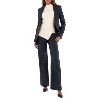 Stella McCartney Mona Flared High-Waist Trousers, Brand Size
