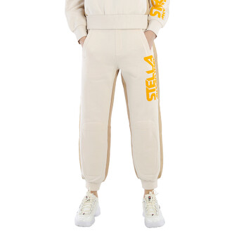 Ladies Log Print Tracksuit Cotton Trousers