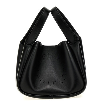トートバッグ STELLA MCCARTNEY Women Messenger Bags 7B0106WP04231000 Black Stella McCartney Logo Detailed Faux-Leather Tote Bag