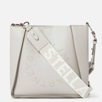 STELLA McCARTNEY トートバッグ 7b0048-wp0221-9043 Stella McCartney Logo Printed Cotton Tote Bag 7B0048 WP0221