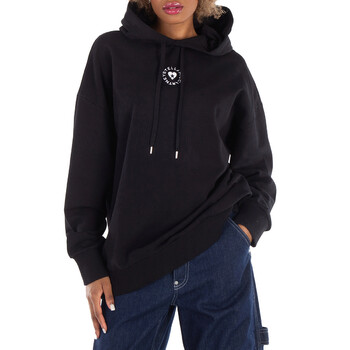 Comme Des Garcons Long-sleeve Embroidered Heart Logo Hoodie
