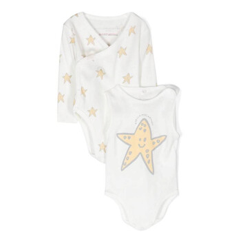 Starfish-Print Long Sleeve Set