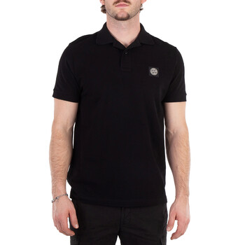 Versace Coupe Blason Embroidered Polo Shirt, Size Medium