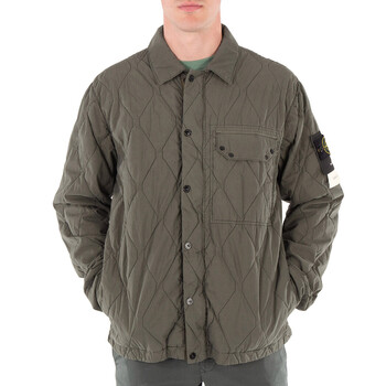 Stone Island Men's Musk Fili Nylon Cotton Jacket, Size X-Large