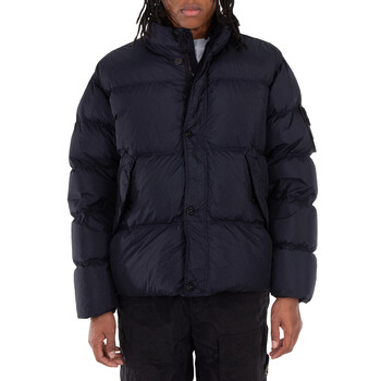 Stone Island Nylon Down Jacket, Size X-Large 811540123-V0020/NAVY