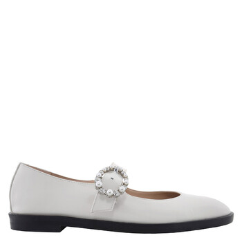 Loralei Crystals Mary Jane Shoes SJ429-CREAM