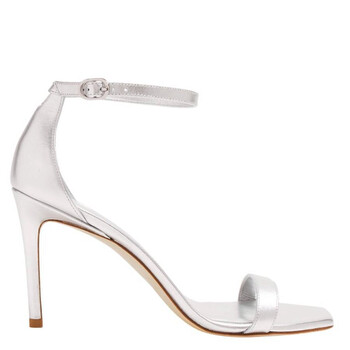 Stuart Weitzman Ladies Cotton Candy Nudist SW Bow 100