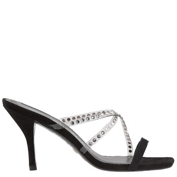 Alexander Mcqueen Armadillo 95 mm Twisted Satin Sandals
