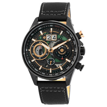 Aviator Black Dial Men's Watch M15544