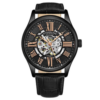 NWT Stuhrling Original Legacy Black Dial Men\'s Watch Stuhrling Original Legacy Automatic Black Dial Men main image 4