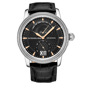 Symphony Black Dial Men's Watch M15455