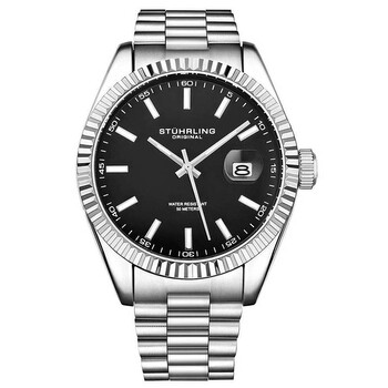 Symphony Black Dial Men's Watch M15692