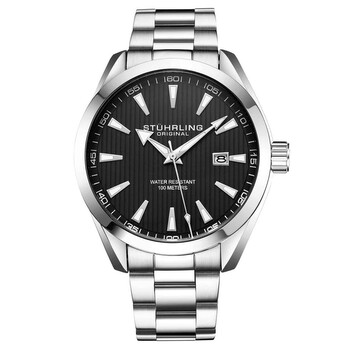 Symphony Black Dial Men's Watch M15788