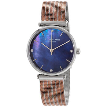 Symphony Blue Dial Ladies Watch M15667
