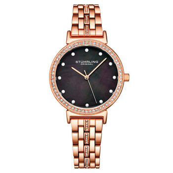 Symphony Quartz Black Dial Ladies Watch M16856
