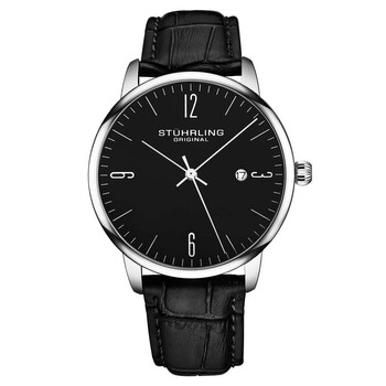 Symphony Quartz Black Dial Men's Watch M16828