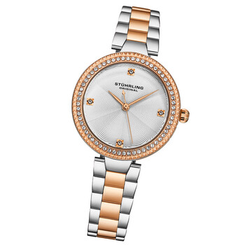 Symphony Quartz Silver Dial Ladies Watch M18004
