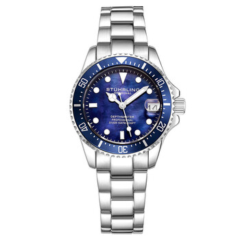Stuhrling Original Vogue Quartz Blue Dial Ladies Watch  display picture 1