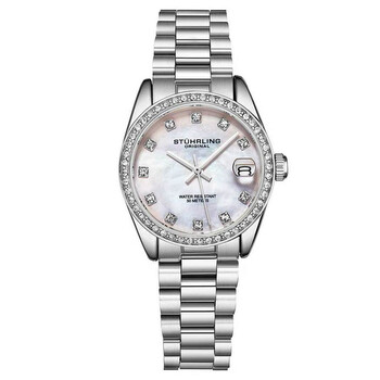 Stuhrling Original Silver Women\'s Watch VivreLuxe 34mm Rectangle 4060 Ladies Quartz Fashion Watch  main image 2