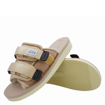 Men's Beige Moto-M2ab Slippers Men's Beige Moto-M2ab Slippers