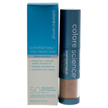 Sunforgettable Total Protection Brush-On Shield SPF 50 - Tan by Colorescience for Women - 0.21 oz Sunscreen 813419023924
