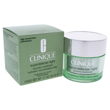 Superdefense Night Recovery Moisturizer - Combination Oily To Oily by Clinique for Women - 1.7 oz Moisturizer