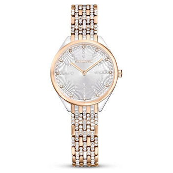 Swarovski Attract Quartz Crystal Silver Dial Ladies Watch