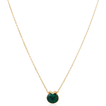 Bella Gold-Tone Plated V Pendant Necklace