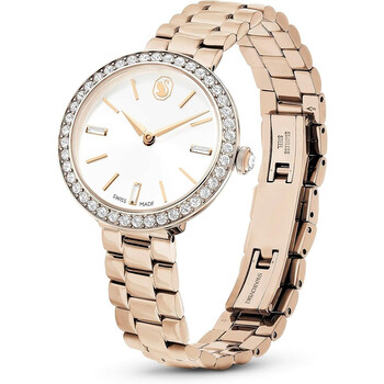 Certa Quartz Crystal Silver Dial Ladies Watch 5673013