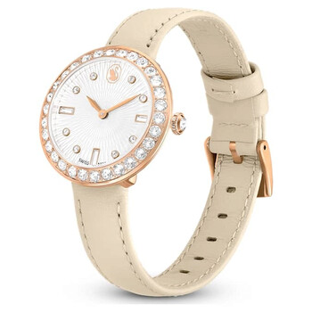 Certa Quartz Crystal White Dial Ladies Watch 5672968