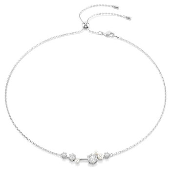 Swarovski Constella Necklace Chain Rhodium Shiny White