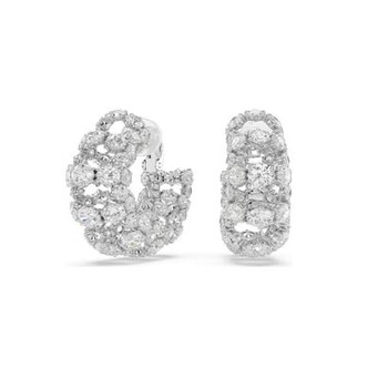 ピアス SWAROVSKI Dextera rhodium hoop earrings 5671807 5671807_png_var2_547fcd73-879a