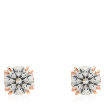 SWAROVSKI ピアス 5642595 Constella stud earrings Stilla stud earrings, Round cut, White, Gold-tone plated