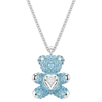 Swarovski Teddy Crystal Pearl Pendant Necklace 5669166