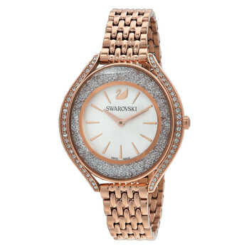 Crystalline Aura Quartz White Dial Ladies Watch 5519459