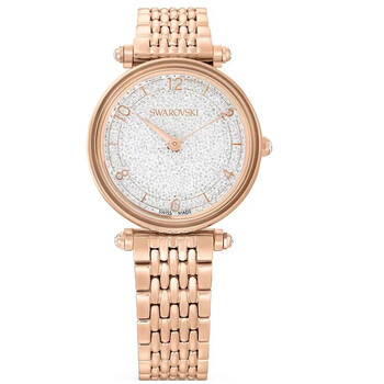 Swarovski Attract Quartz Crystal Silver Dial Ladies Watch