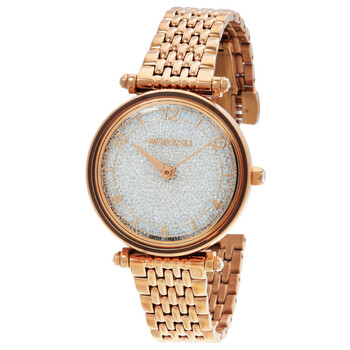 【SWAROVSKI】Attract ウォッチ 腕時計 5610484 Attract watch, Swiss Made, Pavé, Crystal bracelet, Gold tone