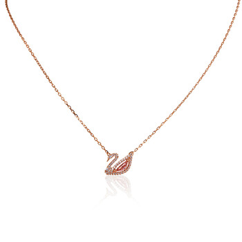 ネックレス・ペンダント SWAROVSKI Swan rhodium necklace 5514421 Swarovski Dancing Swan Necklace - 5514421 | Swarovski Canada