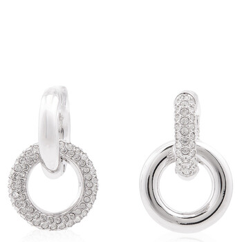 Swarovski Dextera Asymmetrical Hoop Earrings 5668818